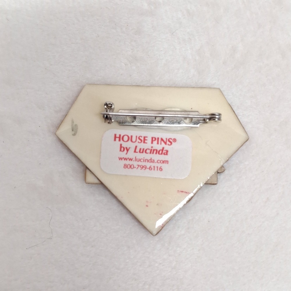 Vintage Designs By Lucinda Christmas House Shovel Pin Penn State University - Picture 5 of 6
